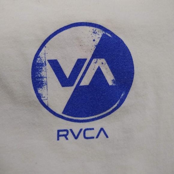 RVCA | White Logo T-Shirt - Picture 4 of 8